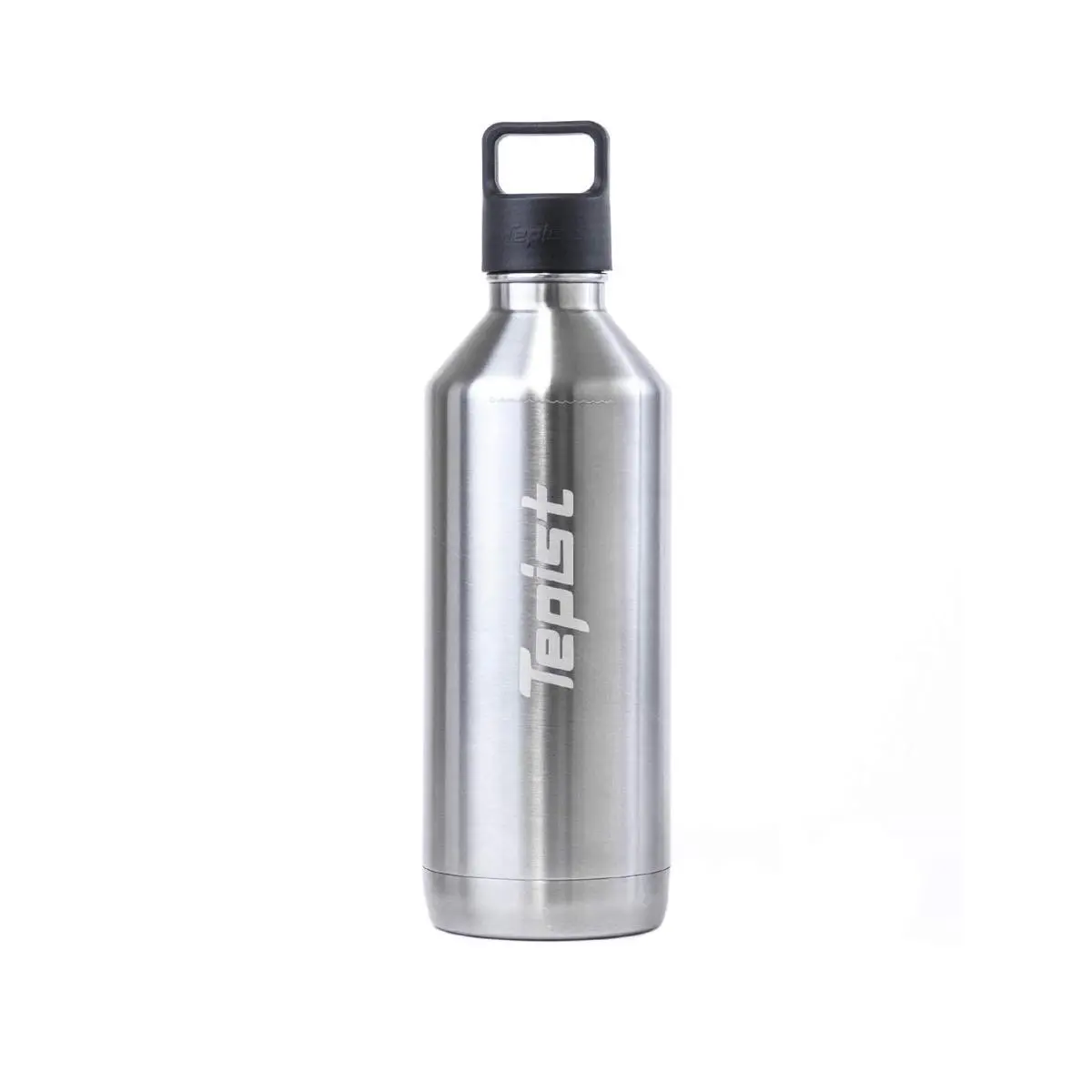 212 MAIN CoolerPak Thirty0 30oz Reusable Stainless Steel Sports Water Bottle - Double-Walled Vacuum-Sealed Silver Flask, Portable Vacuum Flask for Outdoor Sports Use, Water Bottles, Flasks