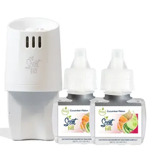 Cucumber Melon Plug in Refill Air Freshener Starter Kit