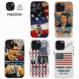 Charlie Kirk Patriot Quote Phone Case, Faith-Inspired Charlie Kirk Design Phone Cover, Legends Never Die Style for iPhone 17 Air Pro Max