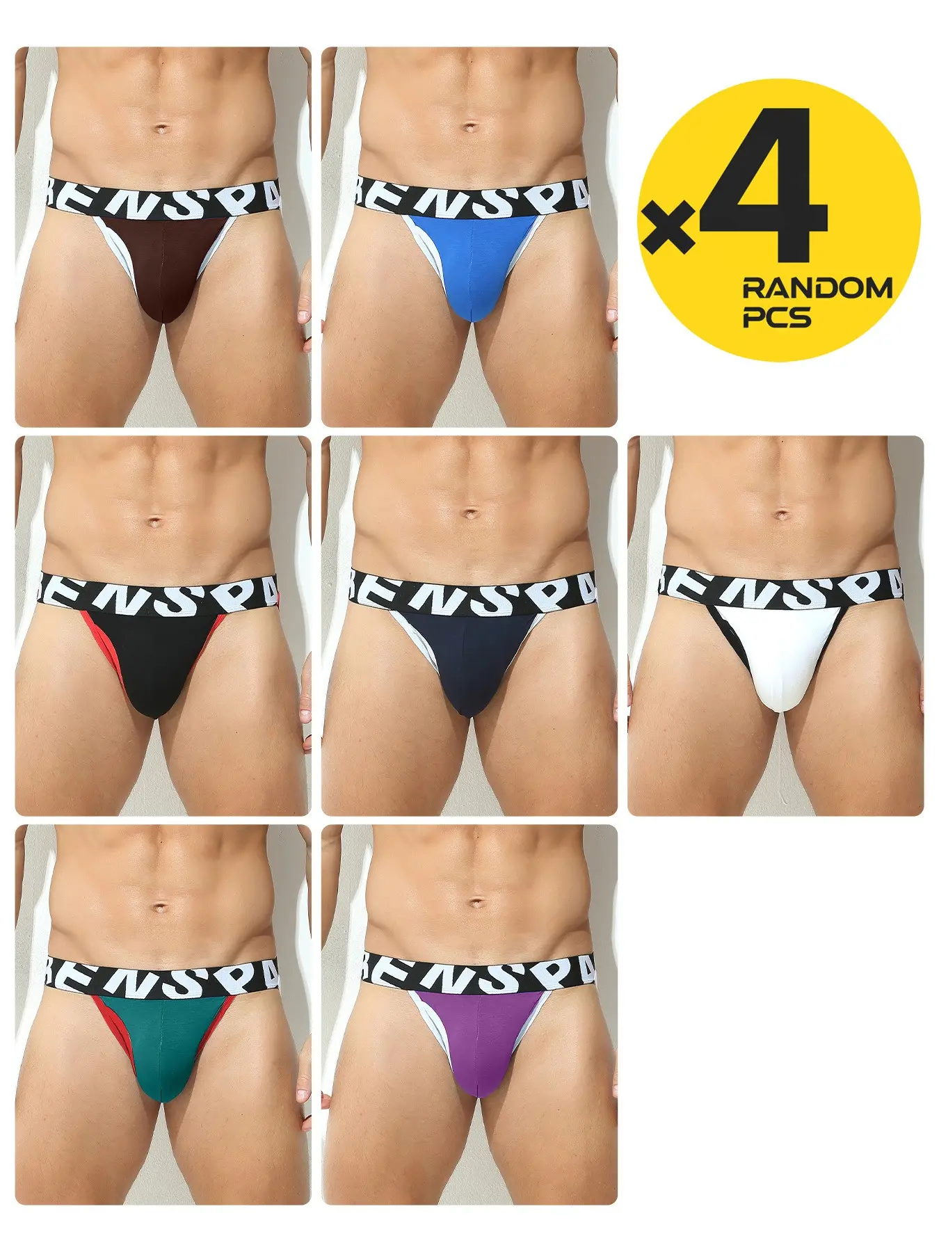 2,3pcs of random color boys' double-layered pants with triangular underwear, Breathable undergarments, comfortable and breathable double-layer pants, no need to separate crotch, lift buttocks, boys' youth boxer shorts, Under Clothing