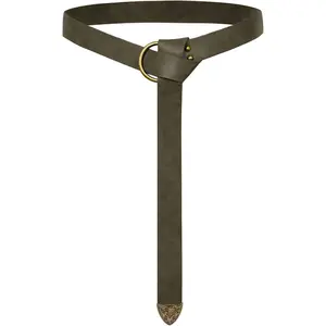 Z-BT6    Medieval Leather Belt Renaissance Accessory Pirate Viking Belt