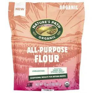 Nature's Path Organic All-Purpose Flour, Unbleached, 32 oz (907 g)