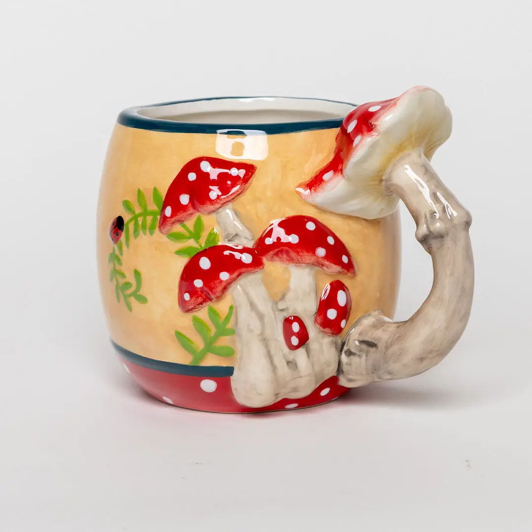 Clayworks Mushroom Mug