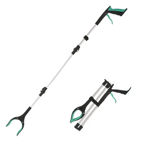 Grabber Reacher Tool, Lightweight Reacher Grabber Pickup Tool with Anti-Slip Rotating Jaw and Magnets, Wide Claw Opening Trash Picker Upper Grabber, Long Arm Extension Grabbers for Seniors, Gardening Tool, Garden Cleaning Tools, Garden Equipment