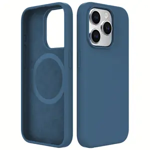 Premium Magnetic Shockproof Phone Cover Designed for Iphone 17 Pro Max, 17 Pro, 17 Air, 17, 16, 15, 14, 13 Pro Max, 16E, 12, And 11.  It Is Compatible with Wireless Charging And Features a Sleek, Solid Color Design Vintage Phone Case