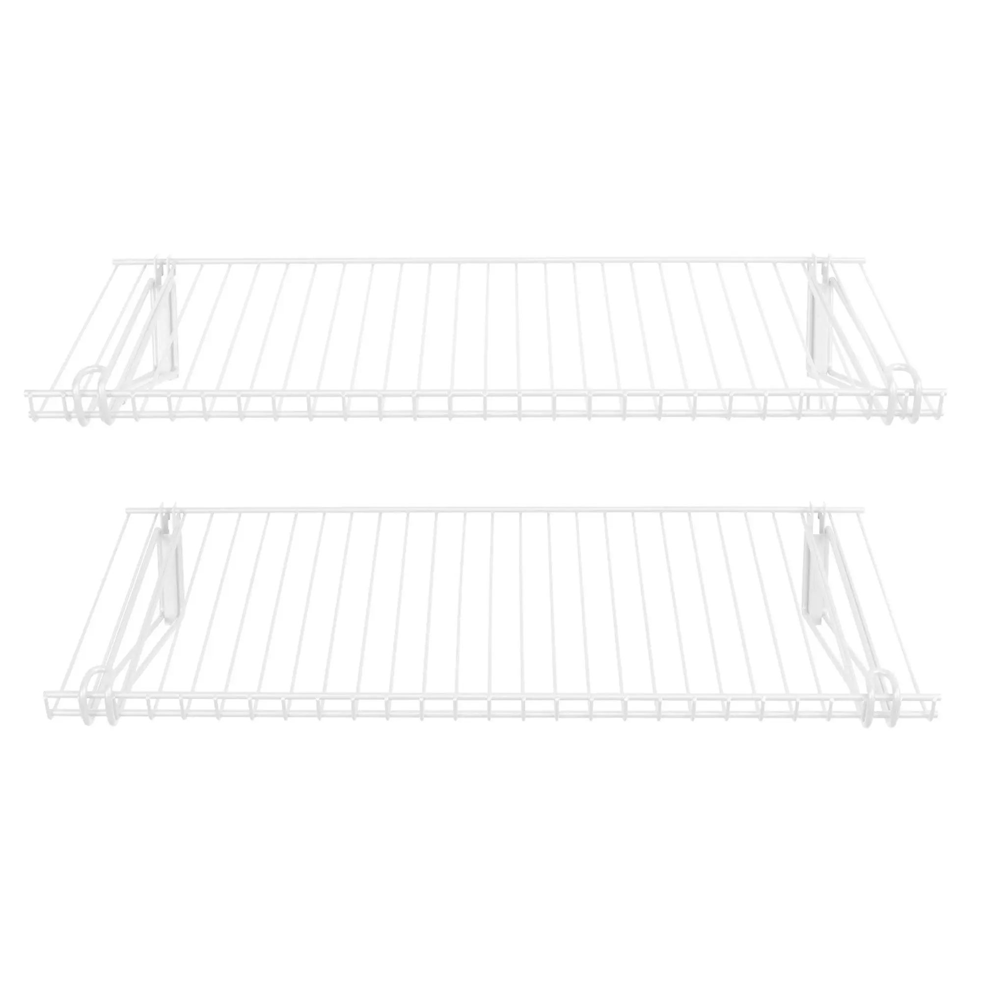 Rubbermaid FG3H9100WHT Configurations Accessories 26-Inch Shelving Kit, White