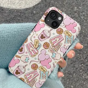 Cute Cartoon Snacks iPhone Case, Christmas Phone Case