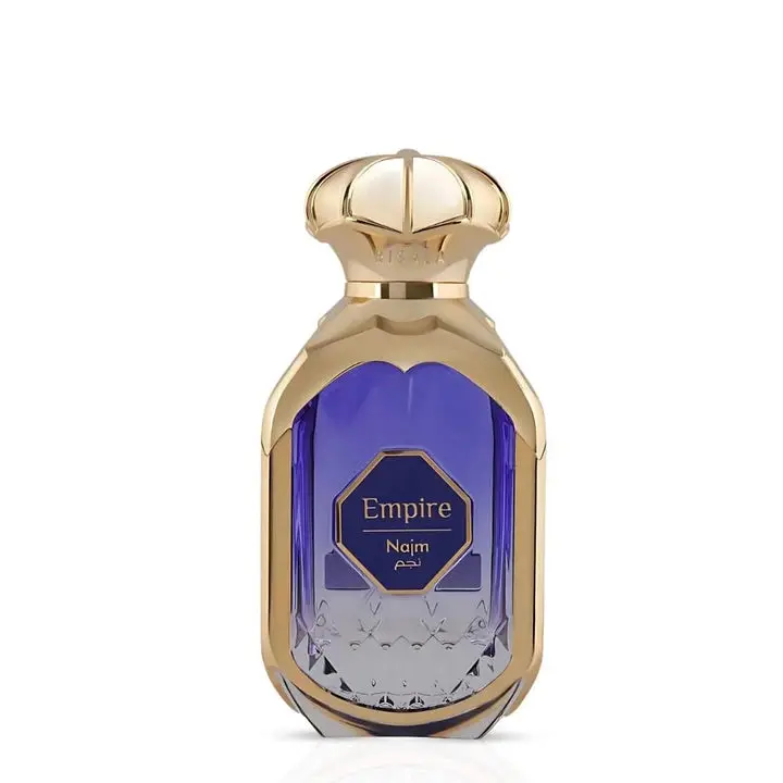 Risala Elite Empire Najm Eau De Parfum Spray | 3.4 oz (100ml) | Mango, Ginger, Lemon, Red Berries, Jasmine, Cedar, Oud, Amber Scent | Long Lasting Fragrance for Men and Women (Unisex)