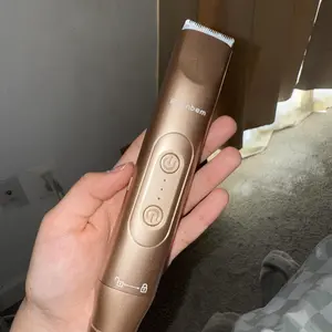 Product Review of Akunbem Bikini Trimmer for Women, Electric Shaver and Razor Rechargeable 2-in-1 Body and Facial Epilator, Dual Heads for Painless Trimming of Pubic Hair, Face, Underarms and Legs, IPX7 Waterproof. Christmas Gift New Year Gift Shaving Grooming from m**4