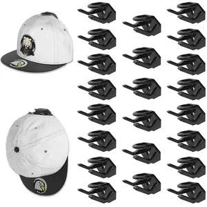 Adhesive Hat Hooks for Wall, Hat Hooks Storage, 16/22pcs Hat Rack for Baseball Caps, Hat Organizer Display for Home Decor, Hat Hangers Holder for Wall, Door, Closet