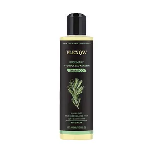 Organic Rosemary Hair Growth Shampoo for Women and Men-Natural Thickening & Strengthening Shampoo with Hydrolyzed Keratin for Thinning Hair & Hair Loss