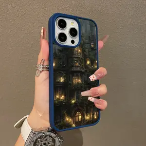 Trendy Magnetic Case for iPhone11/12/13/14/15/16/17/promax Haunted Mansion Halloween MagSafe Ready, Ultra Thin & Shockproof | Cute Pick for Girls