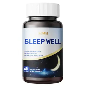 Good Sleep Supplement - Fast Release, 5 mg Melatonin, Supports Restful Sleep - 60 melatonin capsules Optimum Edible Dietary Fitness Healthcare Supplement