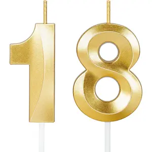 18th Birthday Candles 18th Birthday Decorations for Girls Boys Happy Birthday Cake Topper 18 Year Old Boy Birthday Gifts