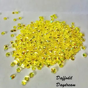 Transparent / Translucent Jelly Rhinestones 1000pcs - 5MM and 4MM sizes- Non-Hotfix flatback Resin AB - SS20, and SS16 - DAFF DAYDREAM