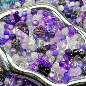 Mix Glass Beads For DIY Jewelry Making /50ml