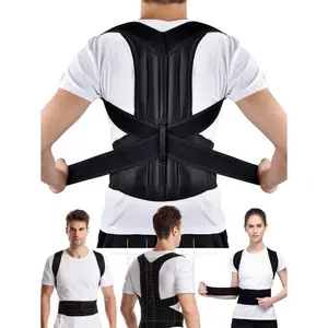Adjustable Back Support, Back Straightener, Back Support Belt, Back Brace, Back Correction Strap, Posture Strap, Fitness Accessories for Men & Women