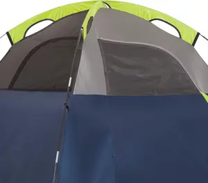 Navy Blue Dome Camping Tent: Available in 2/3/4/6 Person Sizes, Featuring Snag-Free Poles for Effortless