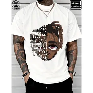 Men's  WRLD LEGENDS NEVER DIE JUICE T-Shirt Men's Christmas Heavy Cotton T-Shirt