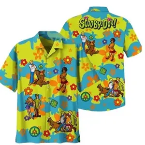 Unisex Scooby Doo Hawaiin Shirt, Beach Outfit, Summer Outfit, Best Gift Idea