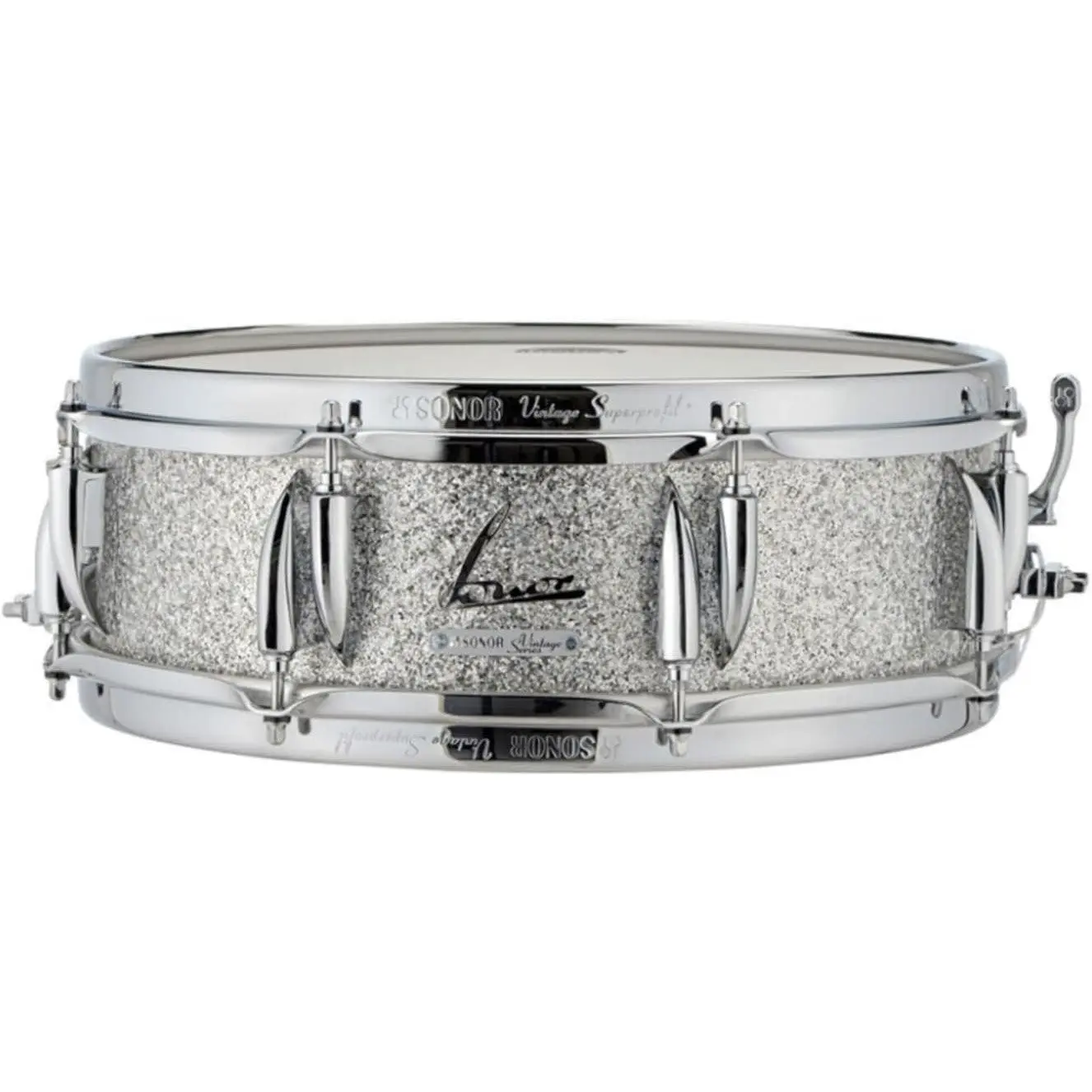 Sonor Vintage Series 14x5.75" Snare Drum - Vintage Silver Glitter (VT-140575-SDW-VSG)