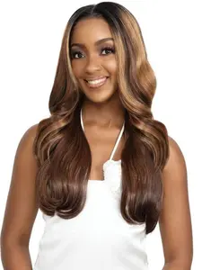 Janet Collection Melt 13x6 Frontal Invisible Lace Glueless Lace Front Wig – LAEL