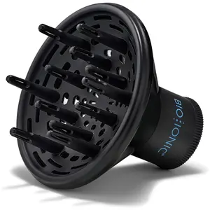Universal Diffuser - Fast-Drying Hair Dryer Attachment for Frizz Control & Shine - Fits 2.25" Blow Dryers - Professional Styling Tool for All Hair Types