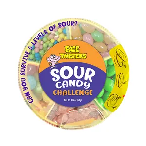 Face Twisters Sour Candy Challenge 1.76 oz