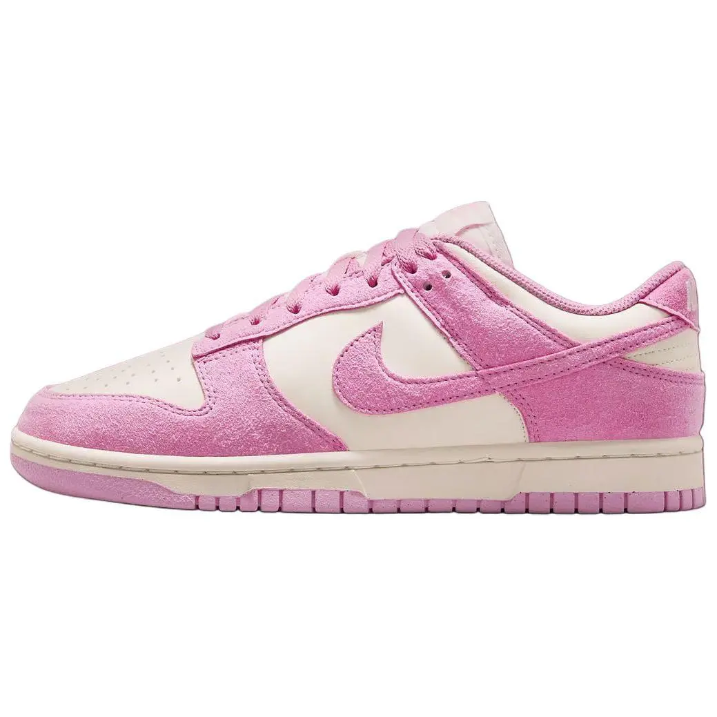 Nike Wmns Dunk Low 'Pink Rise Sail' Women's Shoes, Casual Everyday Footwear, Women's Sports Sneakers