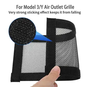 Car Seat Bottom Air Vents Cover, Dustproof Vent Protector, Durable Mesh Filter, Car Interior Decor Accessory, 2 Pieces Set