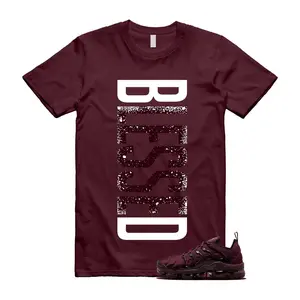 VM Night Maroon Burgundy Cedar White Black Match T Shirt, BLESSED Graphic Tee, 90s Hip Hop Tee, Streetwear Graphic Tee, Gift For Women and Man Unisex T-Shirt, Cool Gift