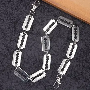 Punk hip-hop street cool jewelry, men's denim pants chain, alloy material durable and sturdy casual accessories