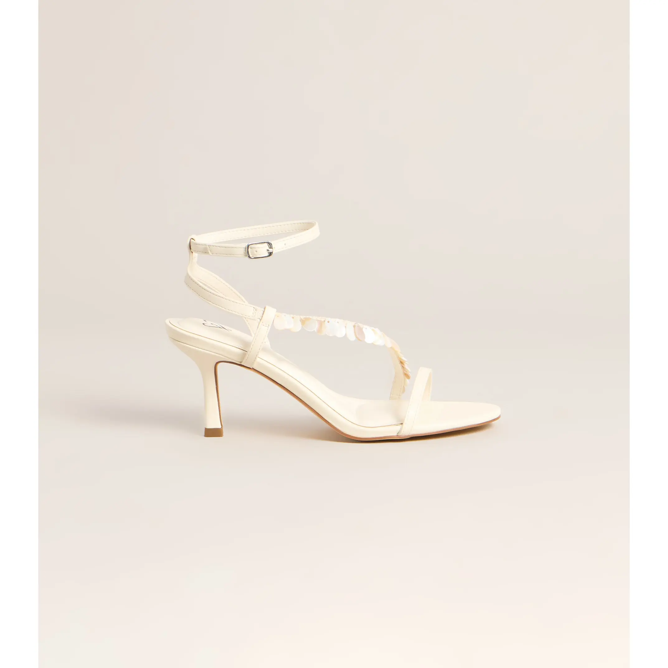 Seaside Muse Seashell Kitten Heels