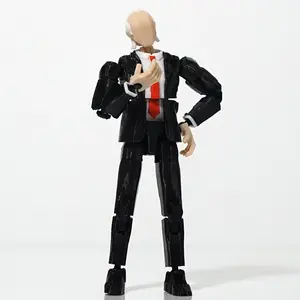 3D Printed Invincible Cecil Toys Action Figures Anime Model Lucky Dummy 13 Superheroes Multi-Jointed Toy Ornaments Gift