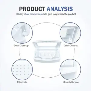 Professional Manicure Sterilizer Box Disinfection Organizer, Essential Nail Art Tool for Nail Care & Beauty Salons, Durable Design