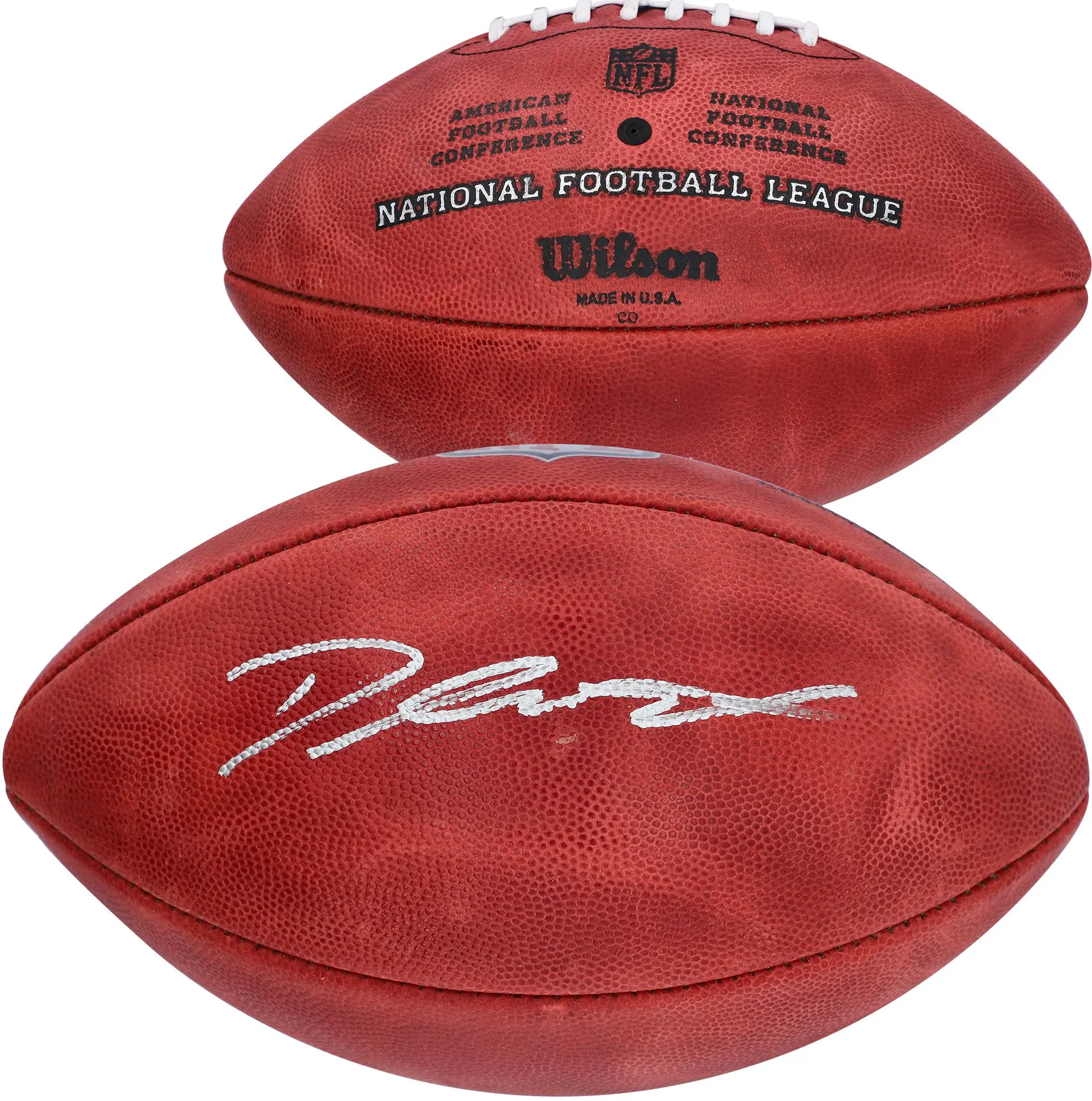 D'Andre Swift Chicago Bears Autographed Duke Full Color Football - Fanatics Authentic Certified