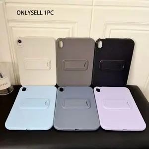 Silicone Case for iPad 10th/11th Gen A16, Anti-Drop Soft Shell, Leather-Like Protector, Fashionable for iPad Pro 2018-2022, 11''/12.9''/13''