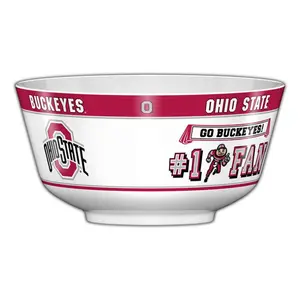212 MAIN Party Bowl - 11.75x6 in. Melamine Dinnerware with Bold Graphics, Tableware for Plates and Bowls Assortment, All Pro Kitchenware