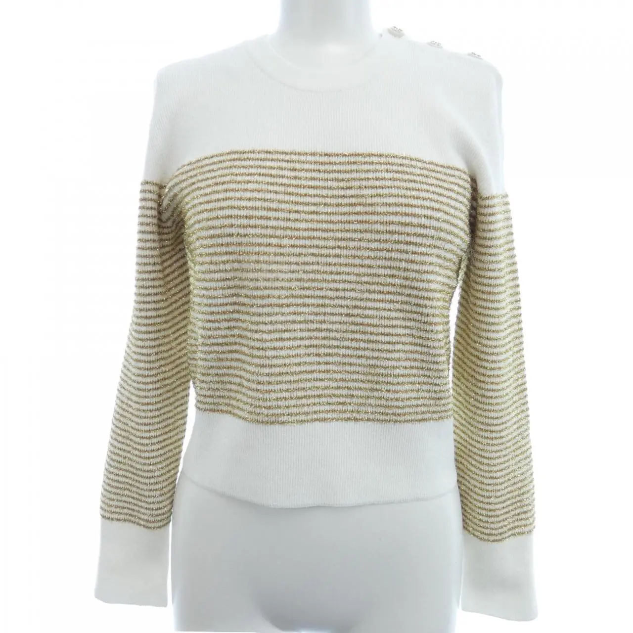 Pre-owned CHANEL Cotton Small Leather Goods LOOK21 Top