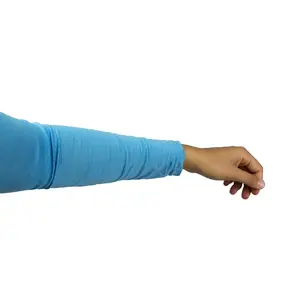 Jersey Stretchy Sleeve Extender - Sky Blue