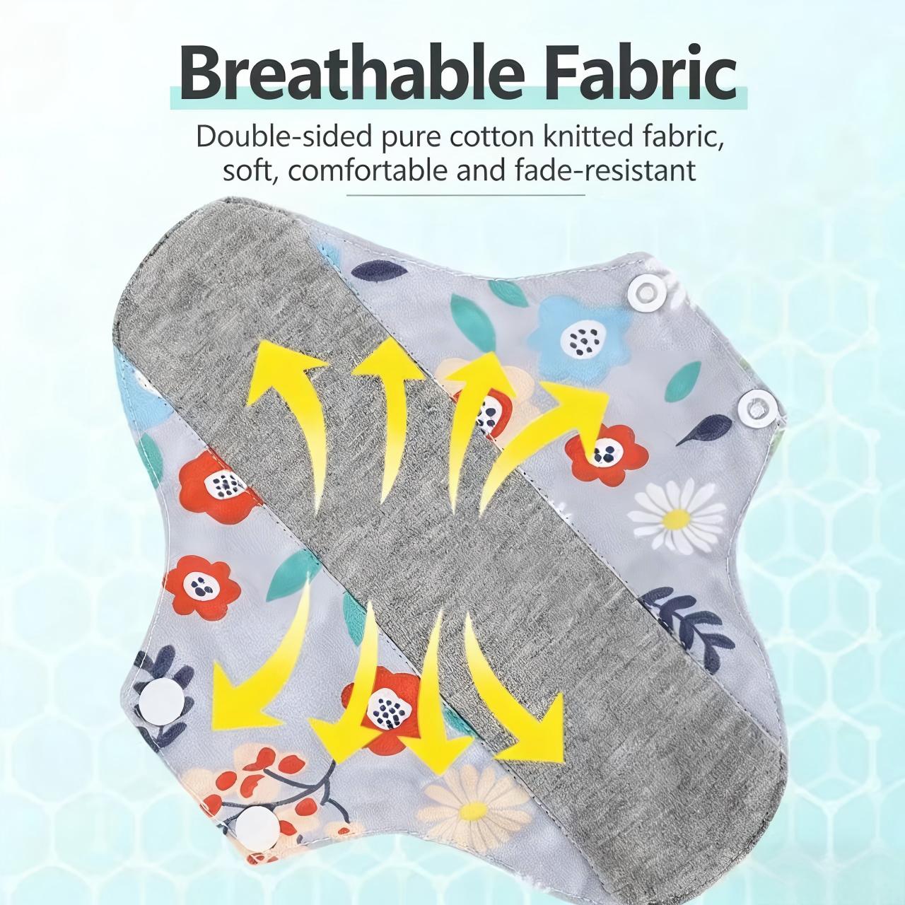 6/12PCS Reusable Graphene Incontinence Pad – Bladder Leak-Proof, Breathable, Antibacterial, Eco-Friendly Absorbent Pad for Women, Elderly Women, Postpartum Moms (Not Recommended for Menstrual Use) 6/12PCS Reusable Graphene Incontinence Pad – Bladder Leak-Proof, Breathable, Antibacterial, Eco-Friendly Absorbent Pad for Women, Elderly Women, Postpartum Moms (Not Recommended for Menstrual Use)