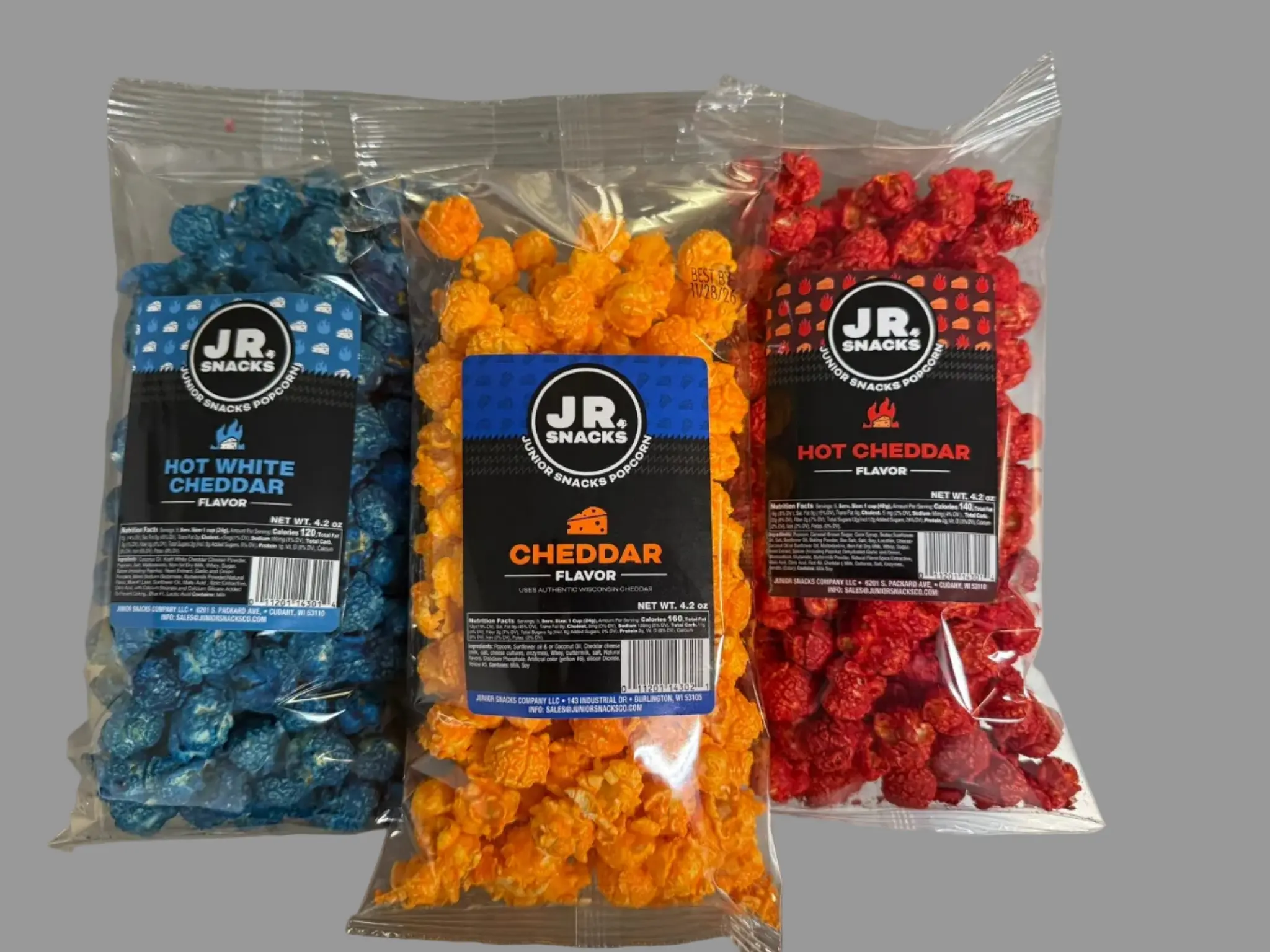 Junior Snacks Co. Cheddar Combo Pack