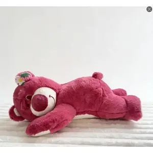 This 40cm strawberry bear plush toy is the perfect choice.Whether it's for Easter, a birthday, or simply wanting to surprise someone, it will bring a smile to the recipient's face.Soft, sweet, and incredibly cute-it's a gift full of heart.