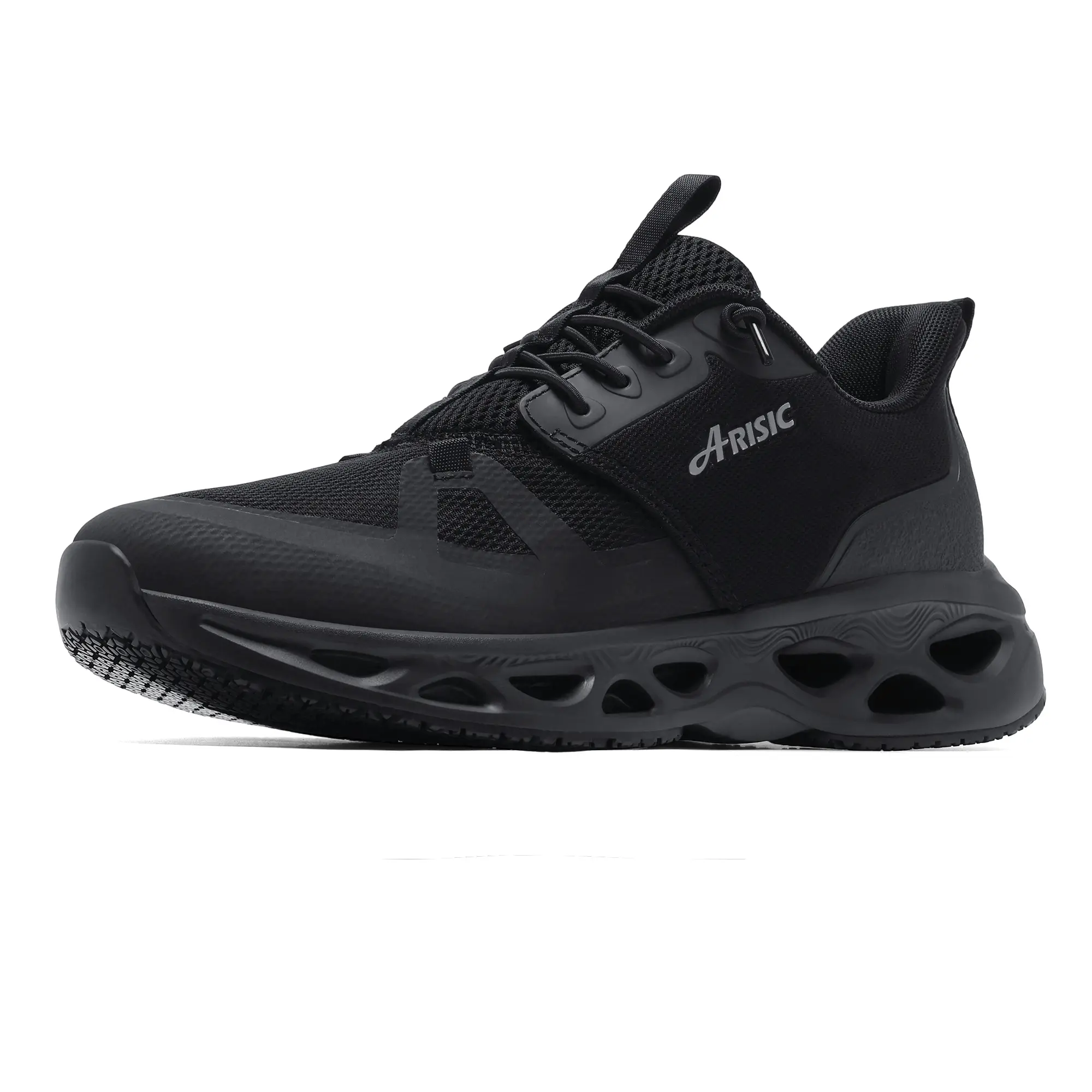 Unisex Work Shoes - Waterproof Non-Slip Walking Sneakers with a Closed Round Toe, Cushioned Safety Footwear for Food Service, Restaurant and Hotel, Walking Shoes, Safety Shoes