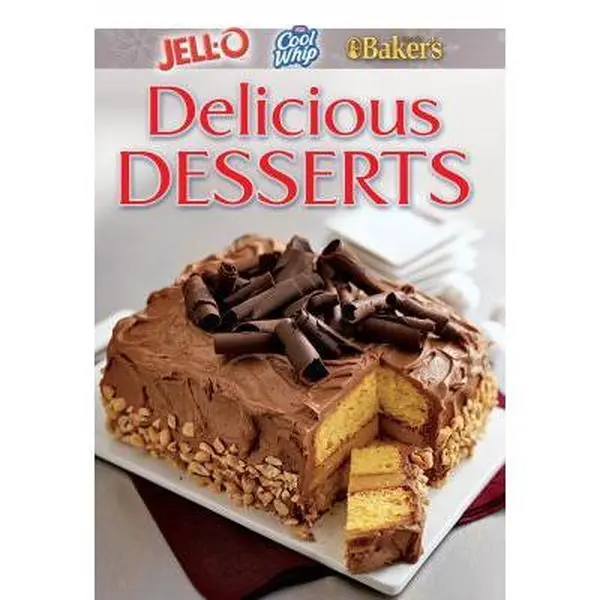 USED Book - Delicious Desserts by Jello Cool Whip Bakers (Hardcover)