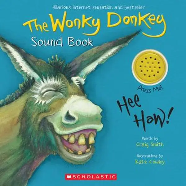 The Wonky Donkey Sound Book - New Edition, Safe, 0.83 lbs, Interactive Children's Literature & Art Board Book by Craig Smith, None Additional Accessories