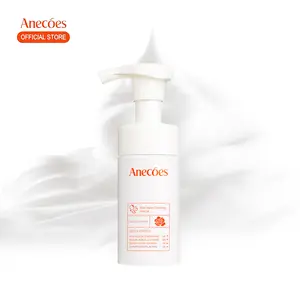 ANECOES Rose Water & Amino Acid Mousse Cleanser | Powerful Yet Gentle Deep Pore Cleanse with Instant Foam | Dissolves Impurities, Soothes & Protects - Ideal for All Skin Types, Especially Sensitive Skin (3.5 FL.OZ)