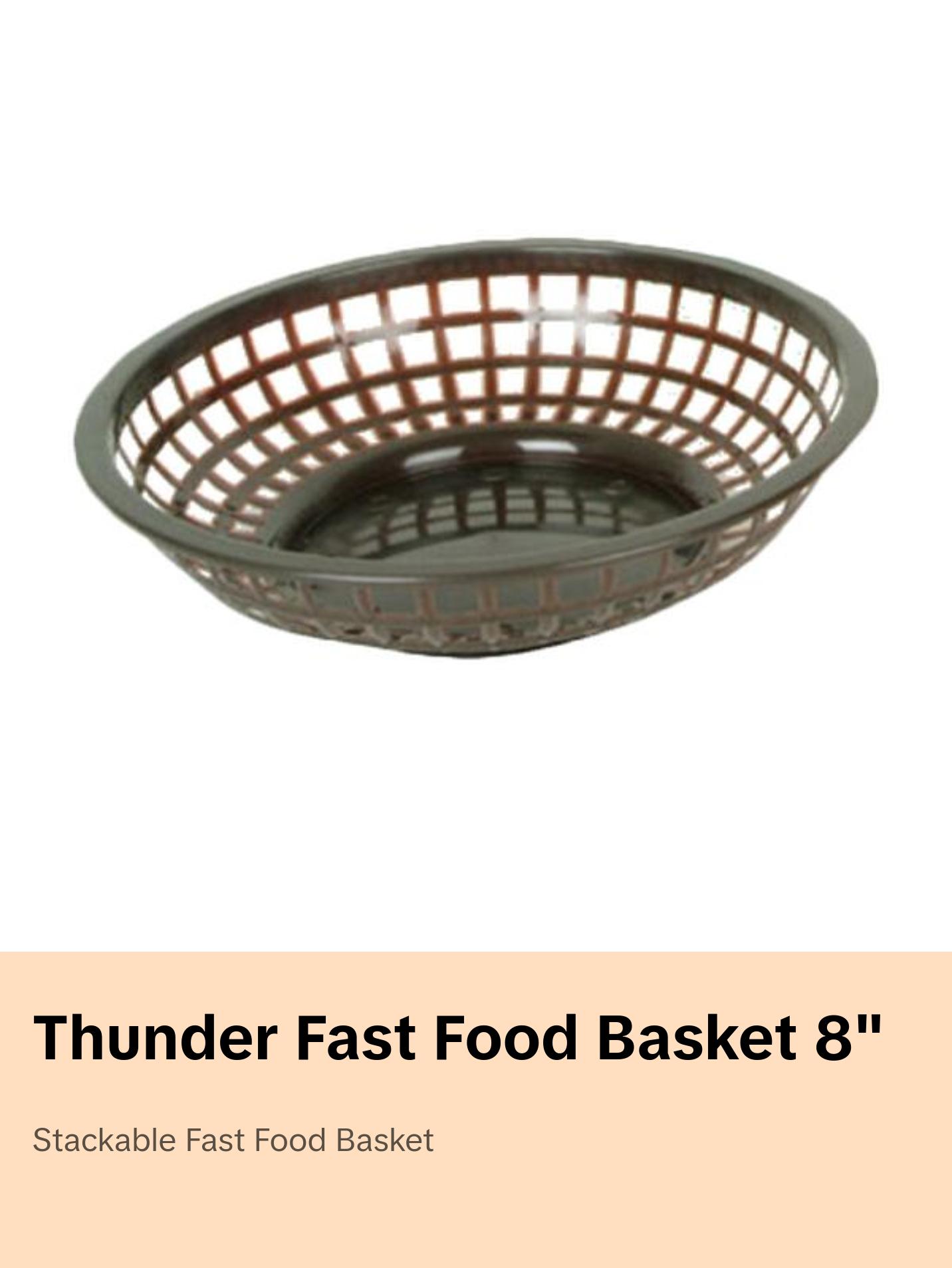 Thunder Group, PLBK008B, Basket, Fast Food