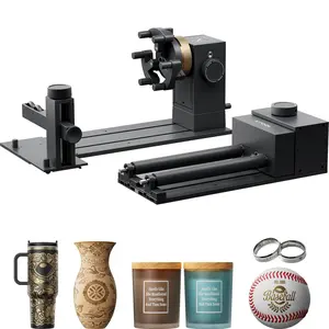xTool RA3 World's First Smart MagSwap Rotary for xTool P3, F2 Ultra, F1 Ultra, F2 Laser Engraver, 360° LiDAR Mapping Alignment, Intelligent Rotary that Masters Engraving on Rings, Tumblers & Ornaments