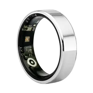 Smart Health Ring with Ultra-Narrow Bezel Design, Stylish Wearable for 24/7 Health Monitoring, Heart Rate, Sleep and Activity Tracking, Waterproof Smart Ring, Available in Multiple Sizes Wearable